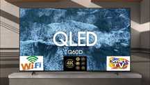 New TV 2024 QLED Samsung QE50Q60D UltraHD 4K SmartTV Wi-FI 5GHz HDRPro