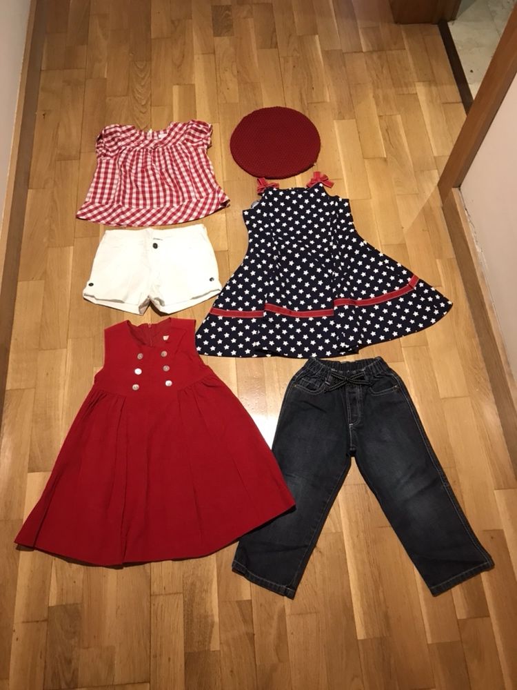 Conjuntos Roupa de Menina - 2/3 Anos