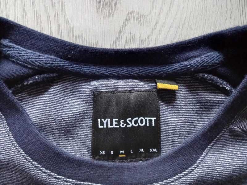 longsleeve marki Lyle & Scott roz. M koszulka długi rękaw bawełna