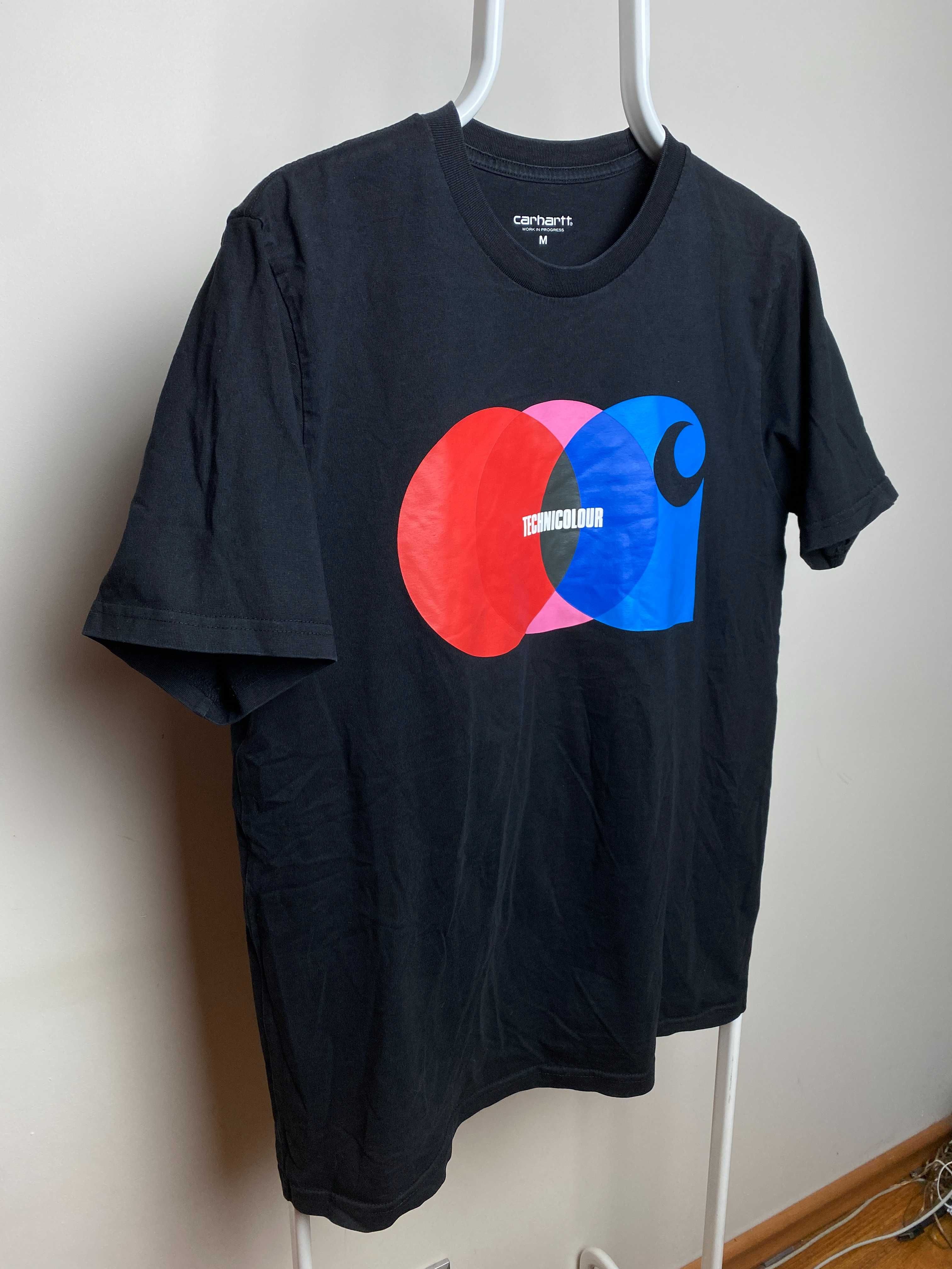 Koszulka z krótkim rękawem T-Shirt Męski Carhartt Technicolor
