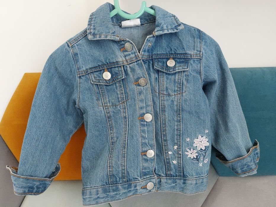 Kurteczka jeansowa dla dziewczynki 86cm