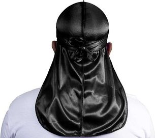 Durag dla mężczyzn Wave Cap Satin Dorag dla mężczyzn i kobiet 360 Wave