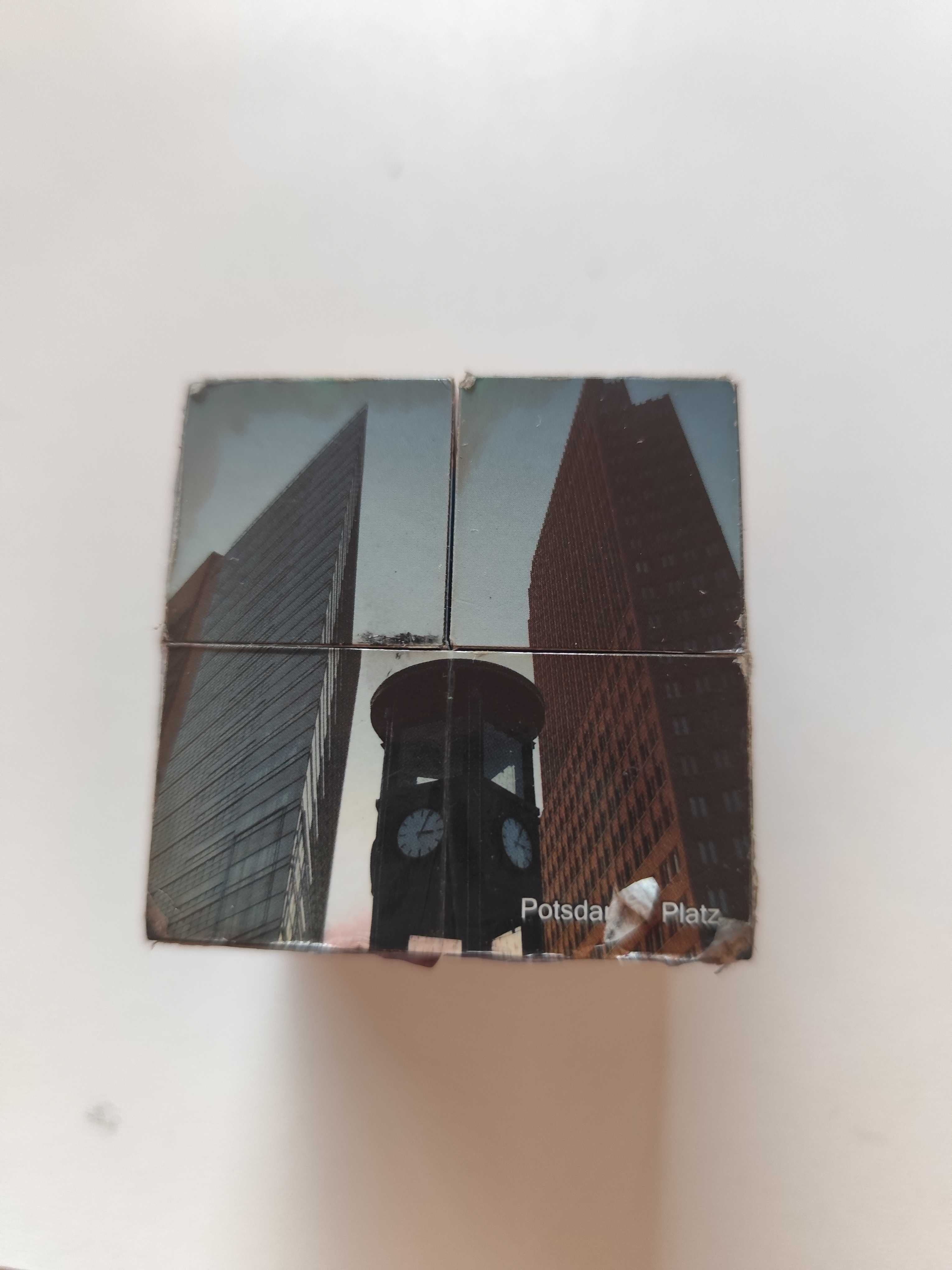 Cubo raro desdobrável de Berlim vintage bem antigo