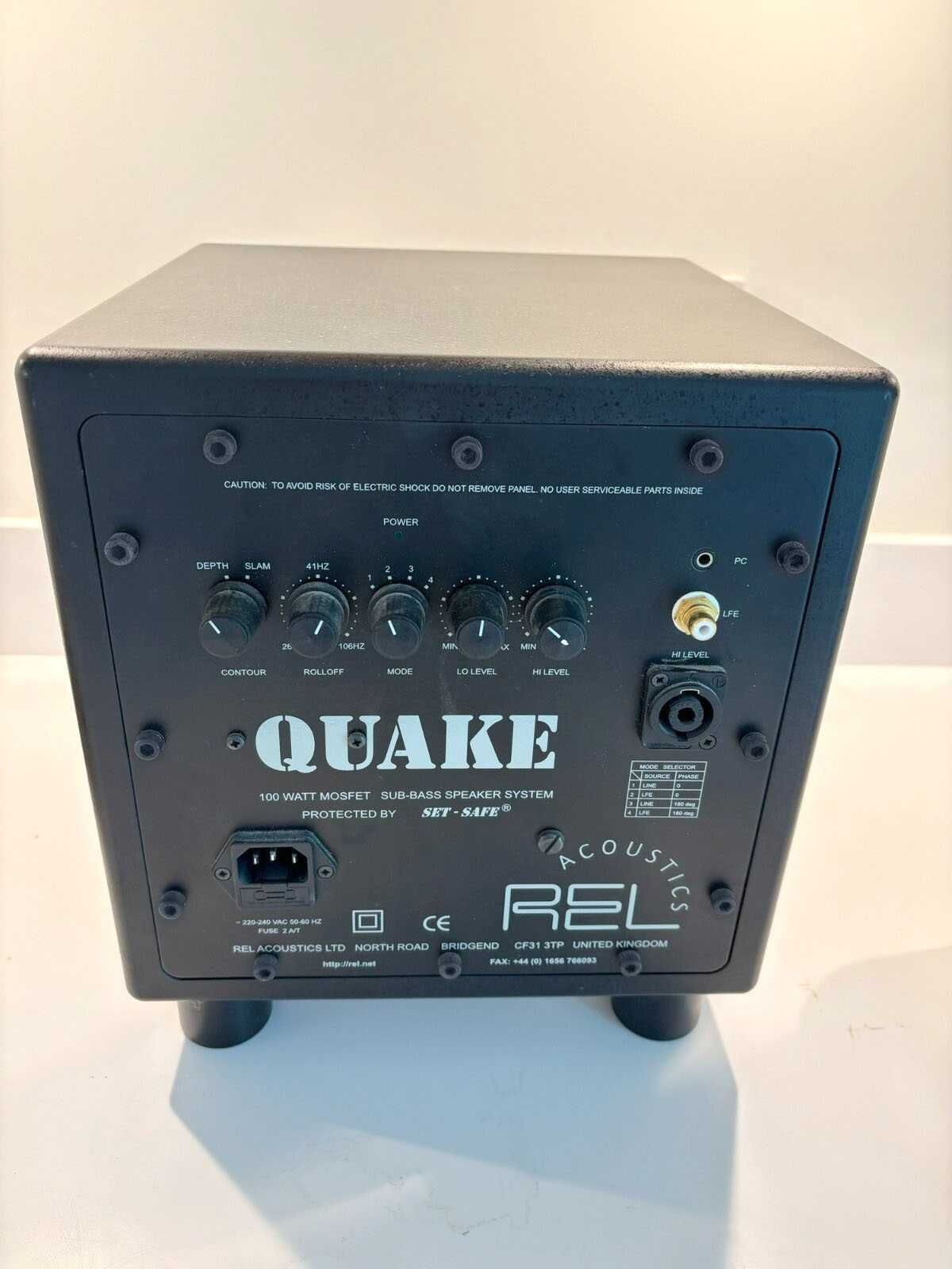 REL Q150E-150W, subwoofer сабвуфер AB class England