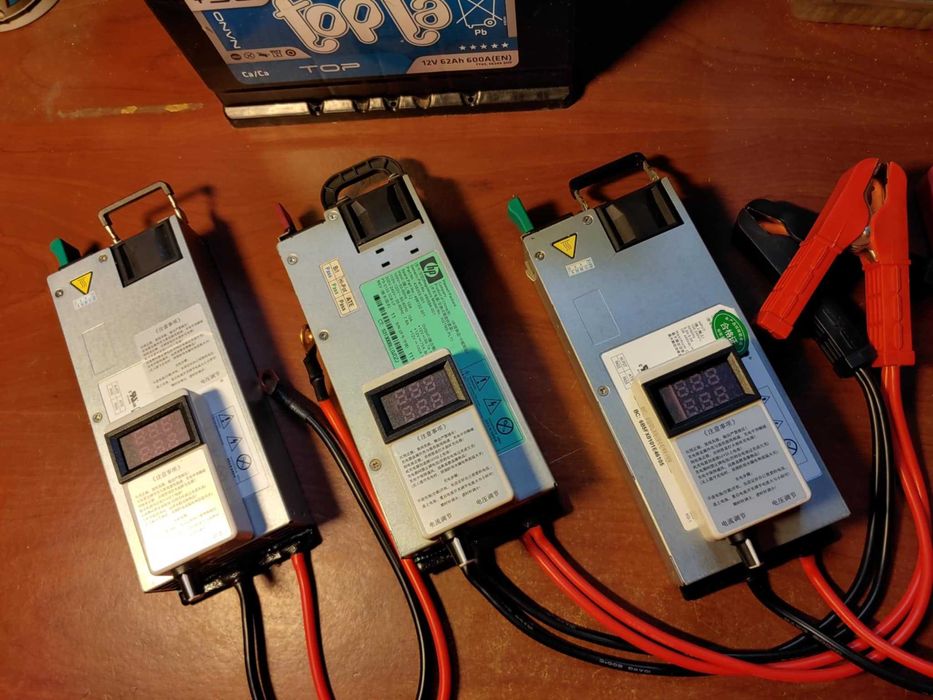 Зарядний пристрій універсальний HP 5а 60a 100a Lifepo4 12-24в