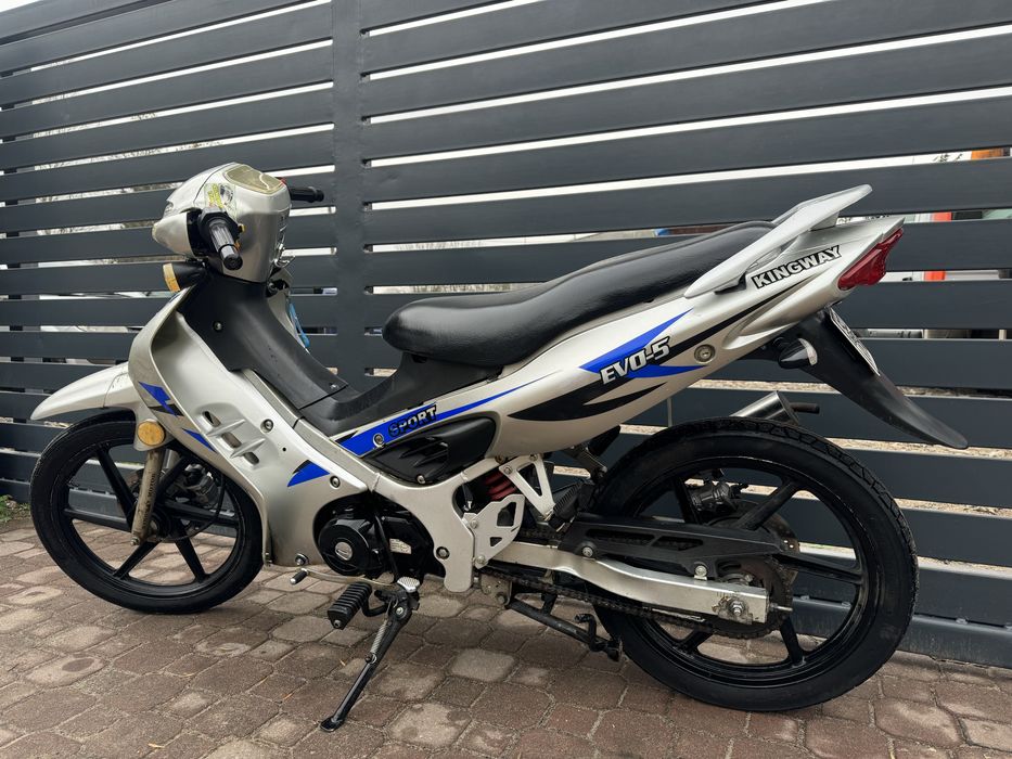 Motorower BIEGI AUTOMAT fajny do miasta TRANSPORT CALA PL