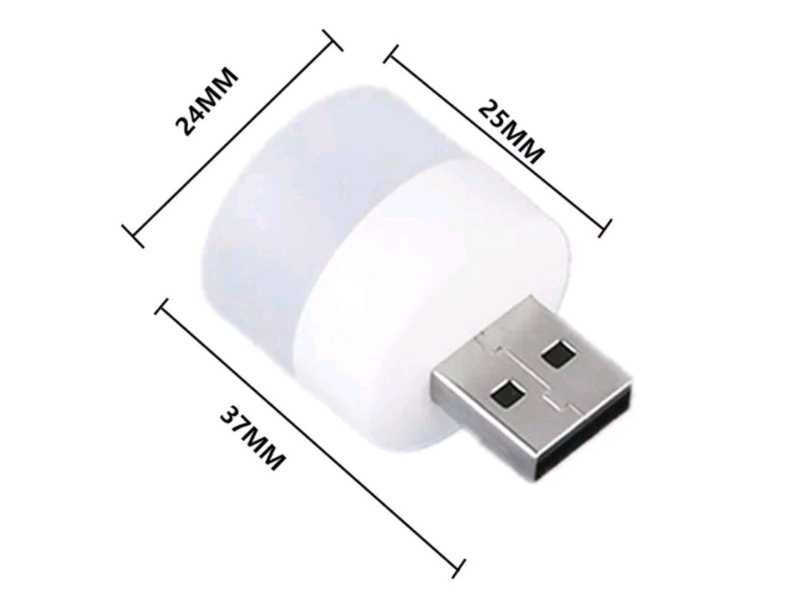 USB LED міні лампи 10 штук, біле та тепле світло