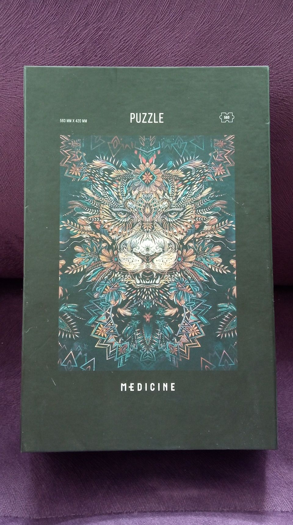 Puzzle Medicine Jaguar (560 kawałków)