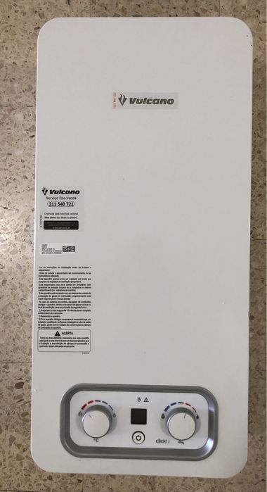 Esquentador a Gas Atmosferico Vulcano WRD11-4KB VU 11Lts