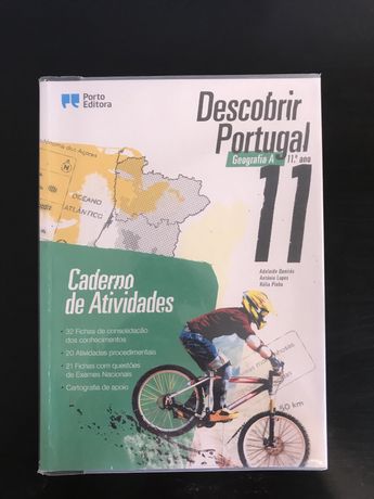 Caderno de atividades de geografia “Descobrir Portugal” 11