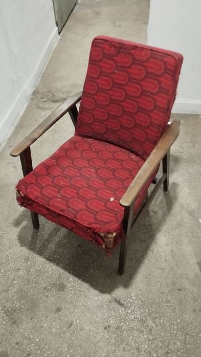 Fotel snieżnik do odrestaurowania