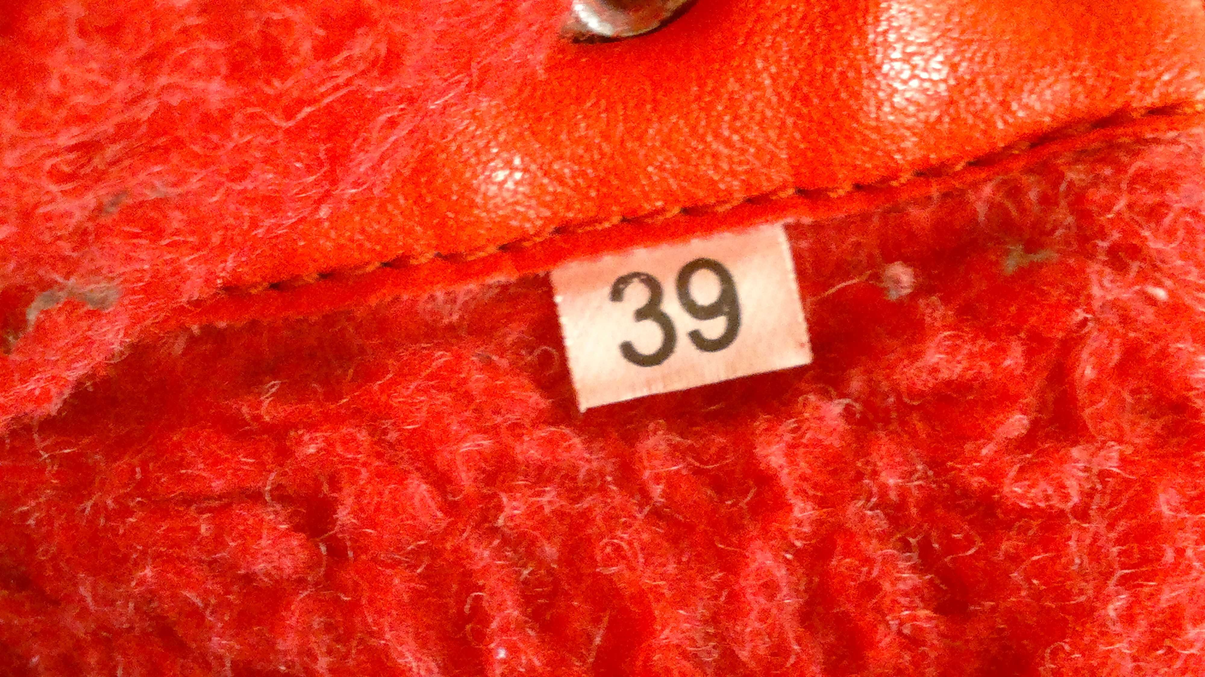 Botki 38 39 skóra czerwone jesień zima sportowe wiązane buty damskie
