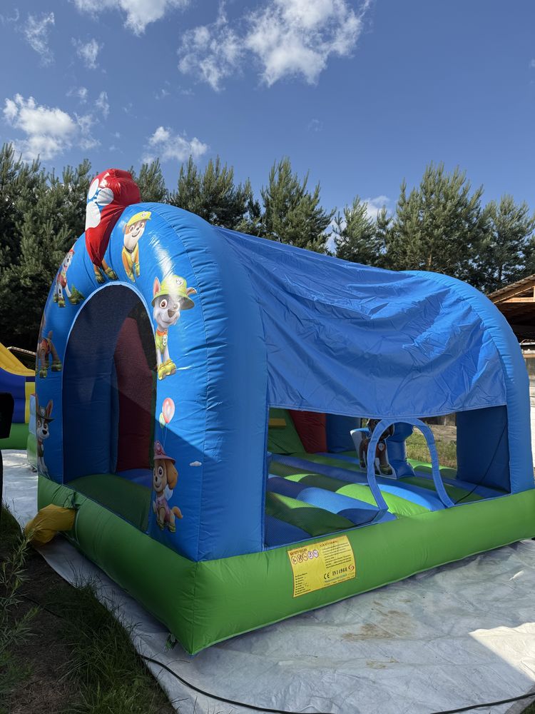Dmuchańce na wynajem, zjejzdzalnia dmuchana, dmuchaniec, psi patrol