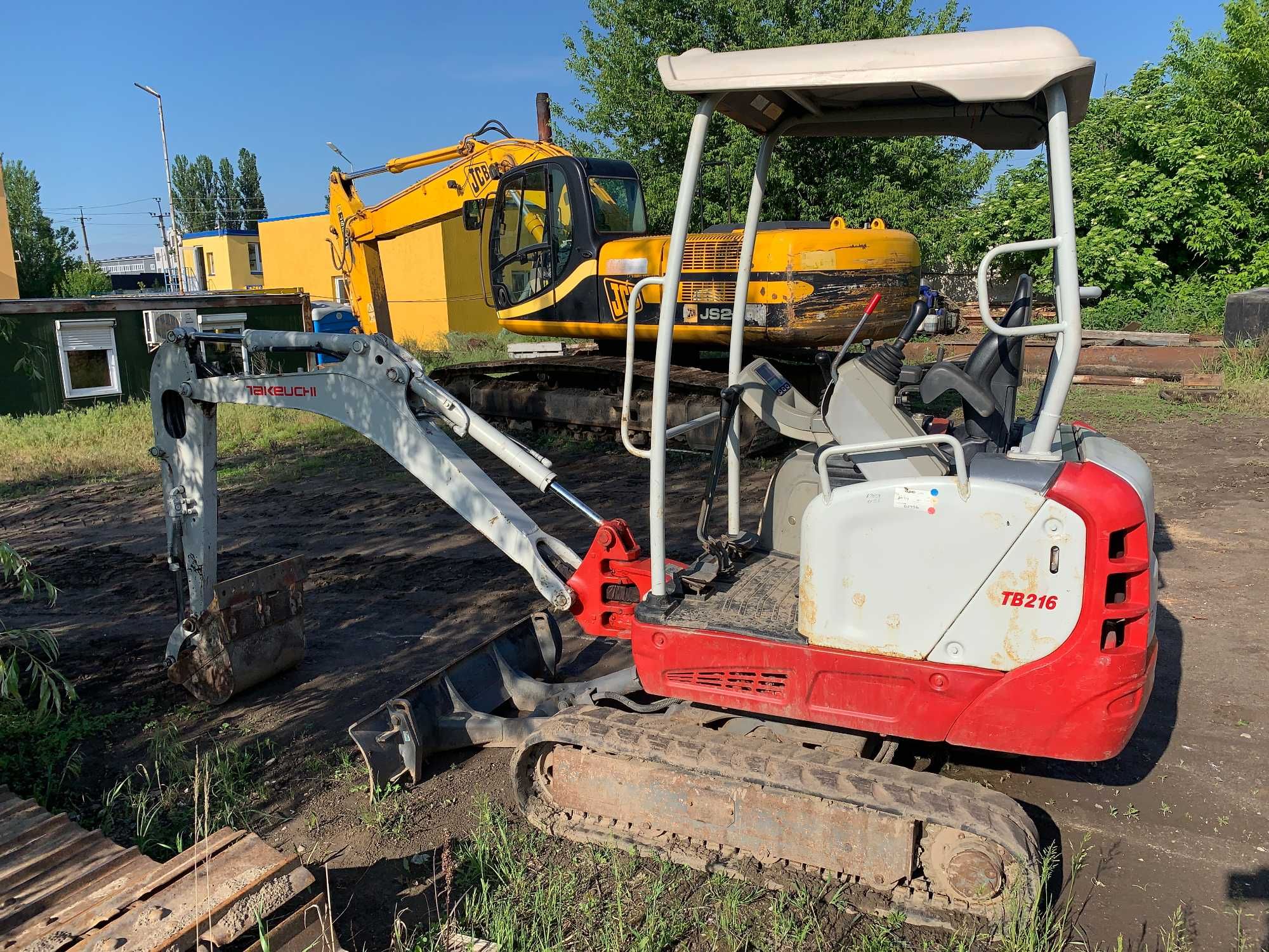 Міні-екскаватор Takeuchi TB 216 2014р