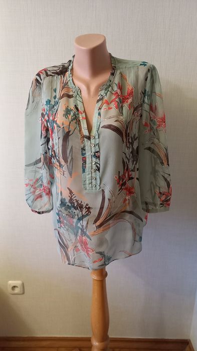 Блуза monsoon натуральний шовк
