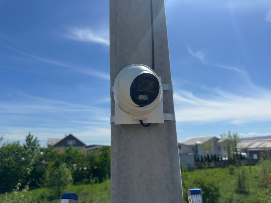 Монтаж камери відеонагляду. Відеоспостереження. Охорона. Домофони