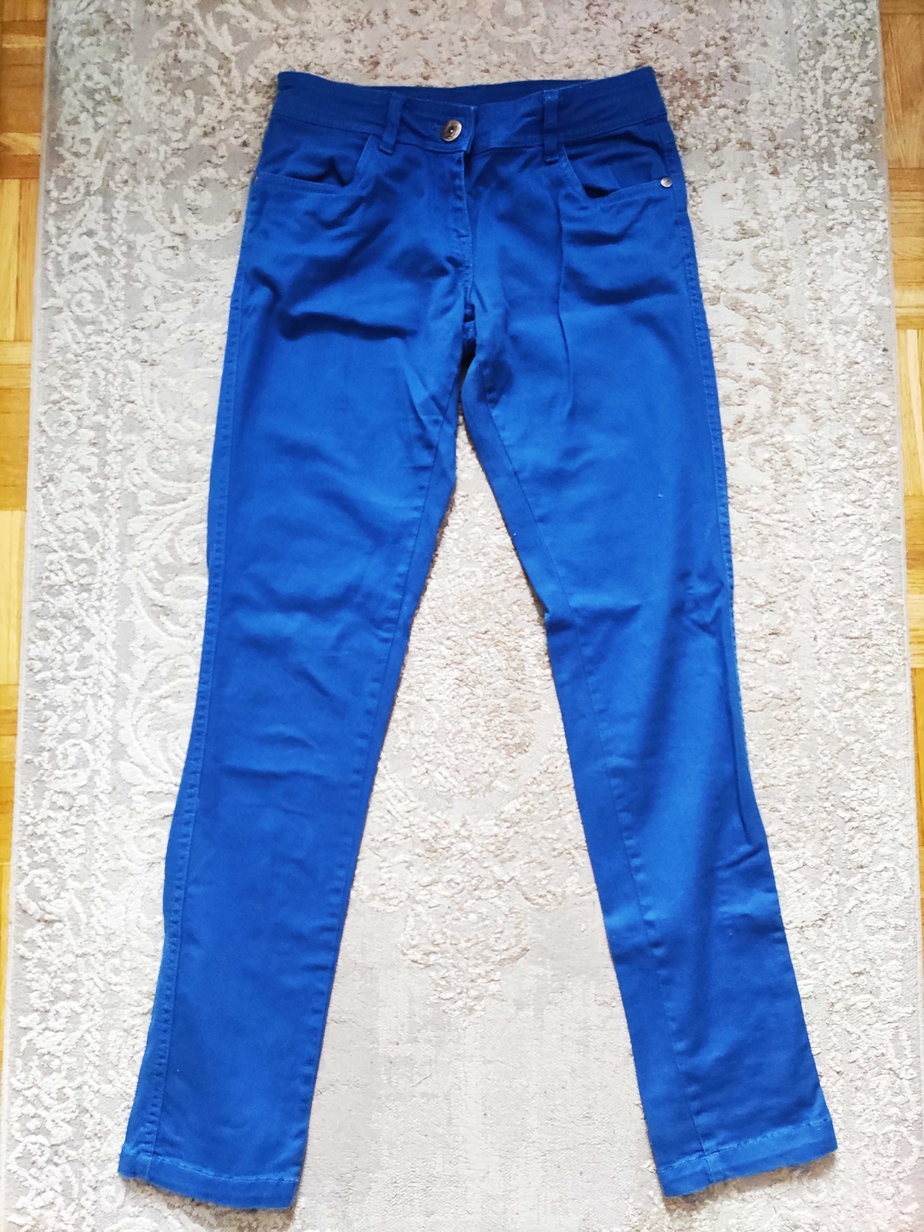 Spodnie kobaltowe