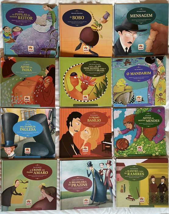 24 Clássicos da Literatura portuguesa adaptada para as crianças