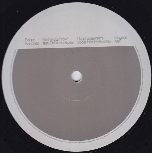 Roger Sanchez Featuring Sharleen Spiteri - Nothing 2 Prove [House]