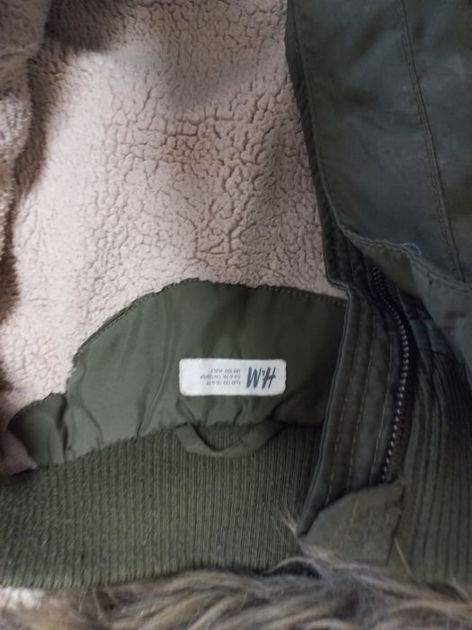 Kurtka zimowa parka H&M 122