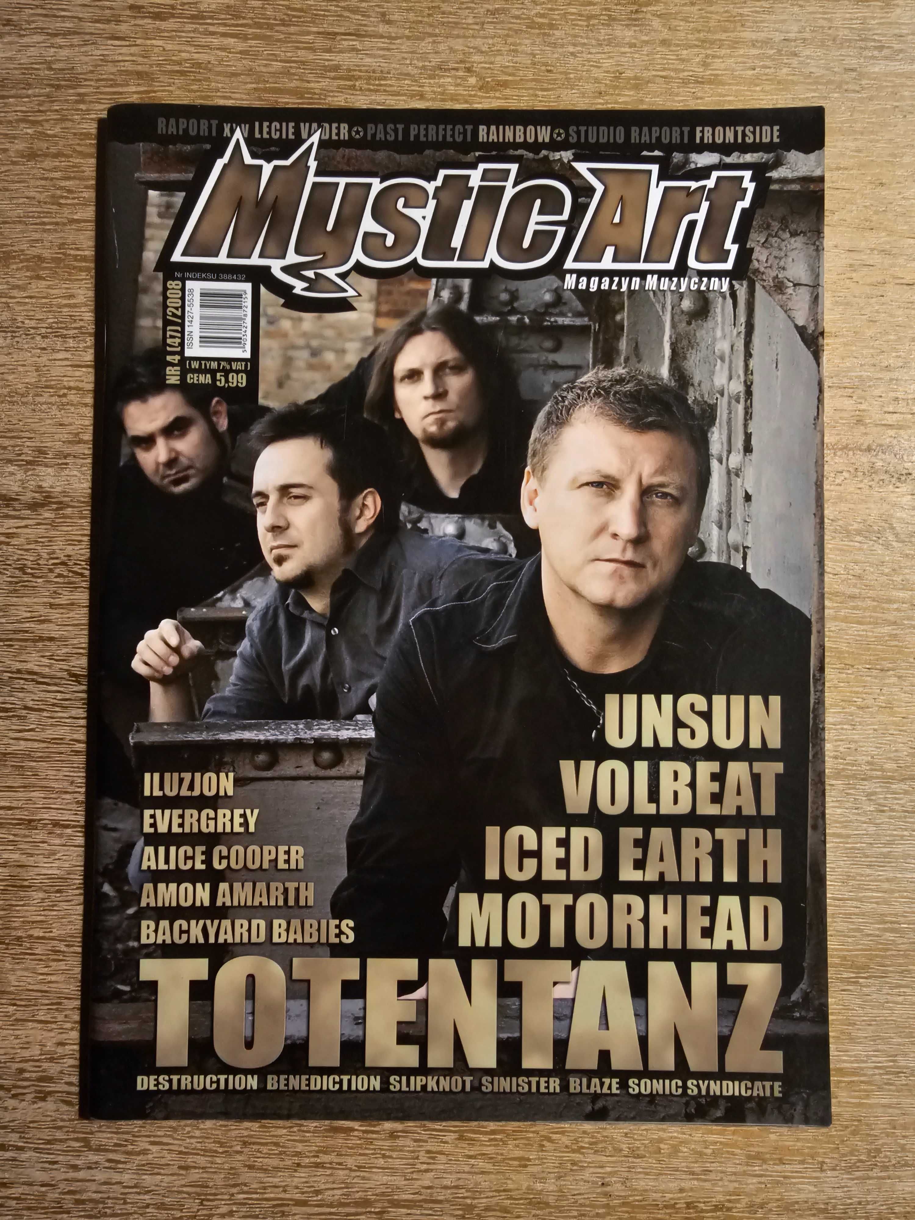 Mystic Art Nr 47 4/2008 - Totentanz, Unsun, Volbeat, Motorhead