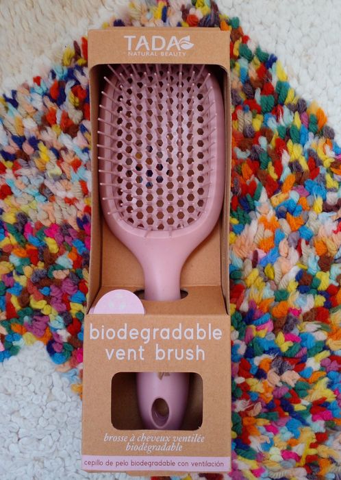 Біорозкладна щітка для волосся TADA з пшеничної соломи