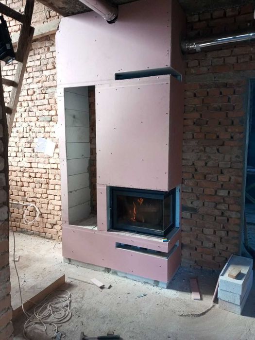 Печі , Каміни , Димоходи Монтаж