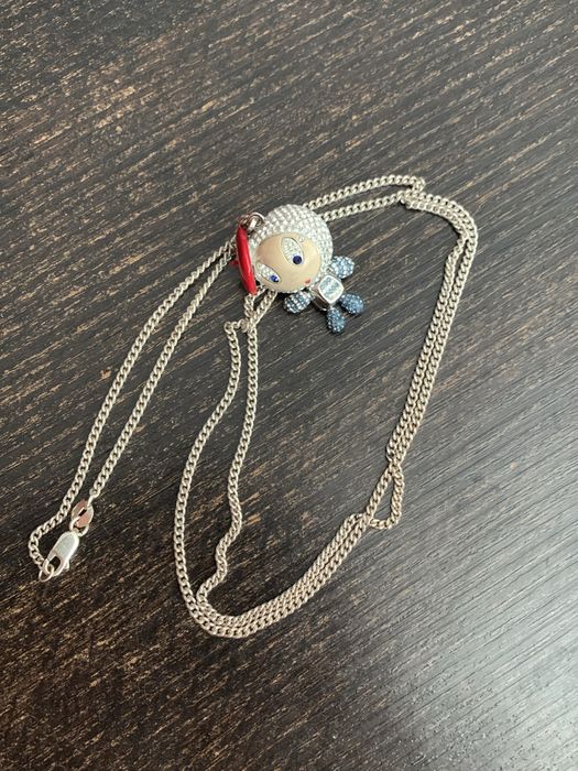 WISIOREK naszyjnik Swarovski Erika France jak NOWY !!! VINTAGE Rzadki