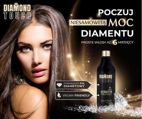 Zestaw do keratynowego prostowania włosów DIAMOND LUXURY TOUCH