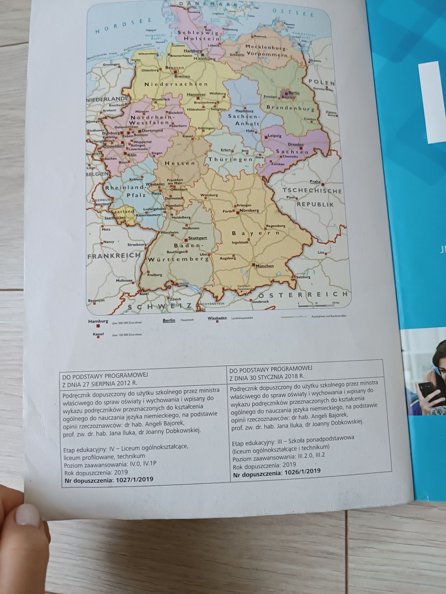 Książka do języka niemieckiego infos klasa 1 liceum i technikum