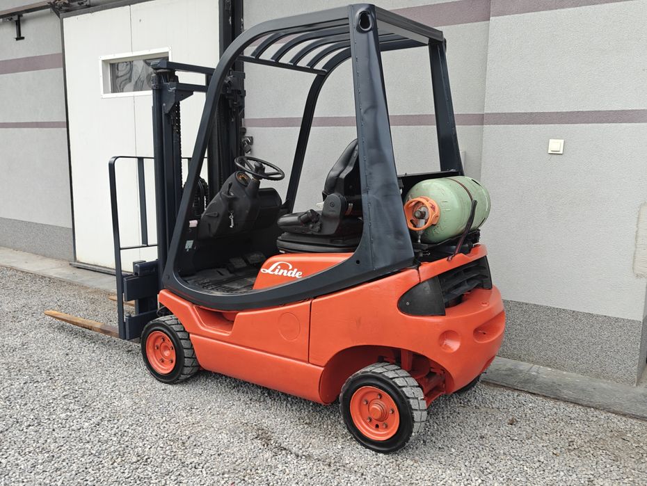 Wózek Widłowy Linde H16T Lpg Triplex 4.3m Wolny Skok Z Niemiec