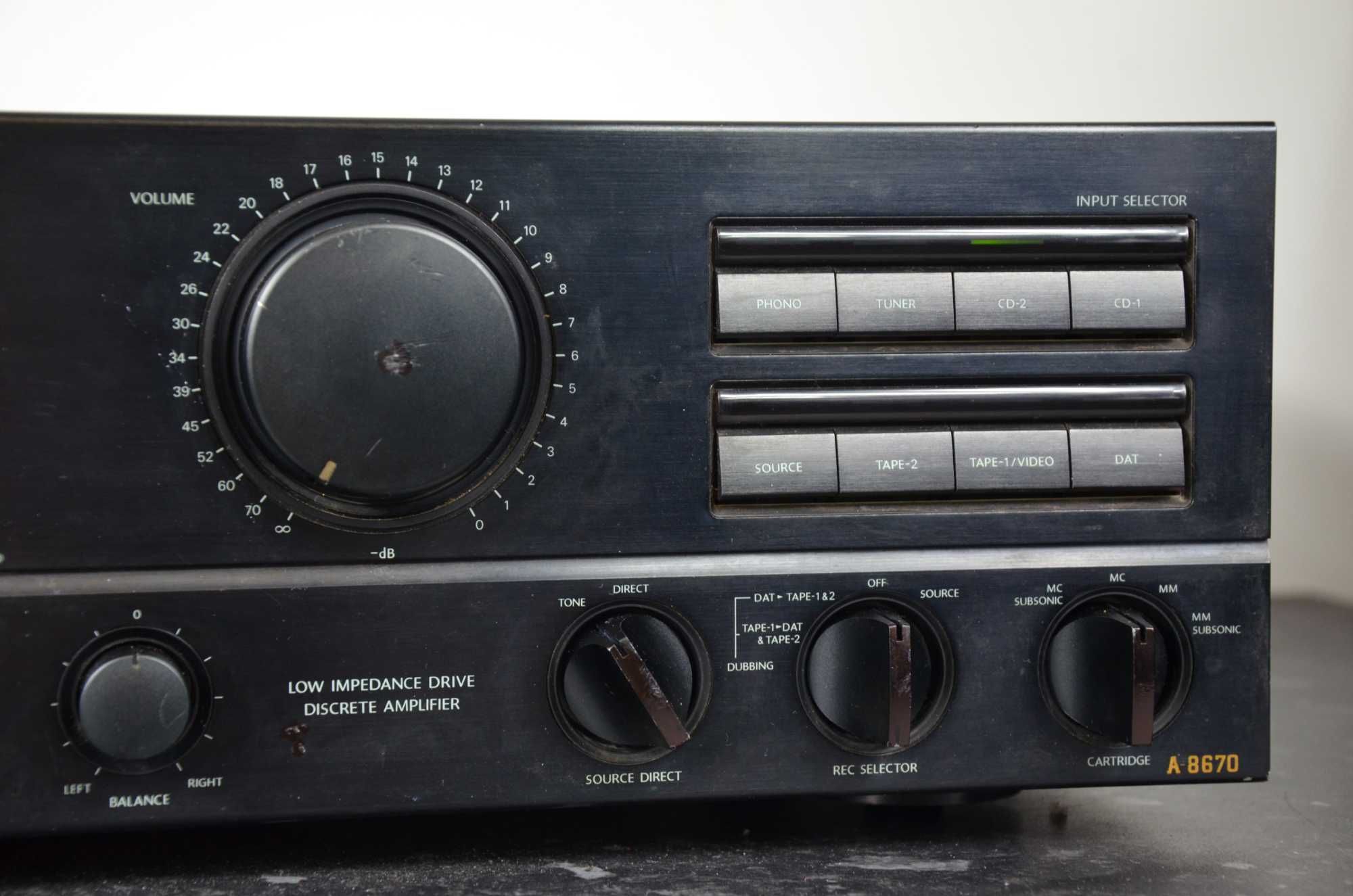 Wzmacniacz STEREO ONKYO A-8670 OKAZJA Japan