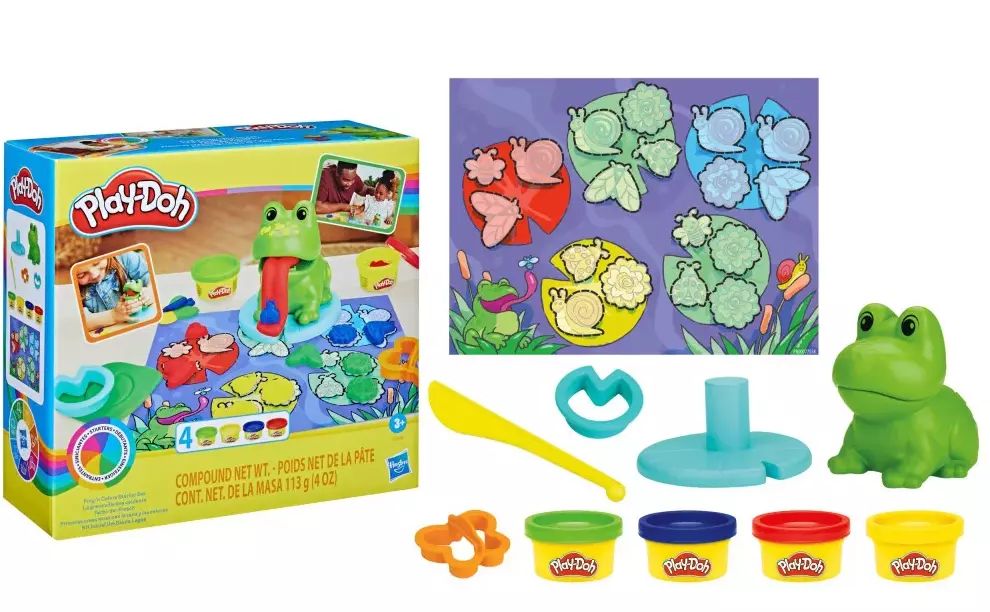 Ciastolina. Zestaw Wesoła żaba. Play-Doh