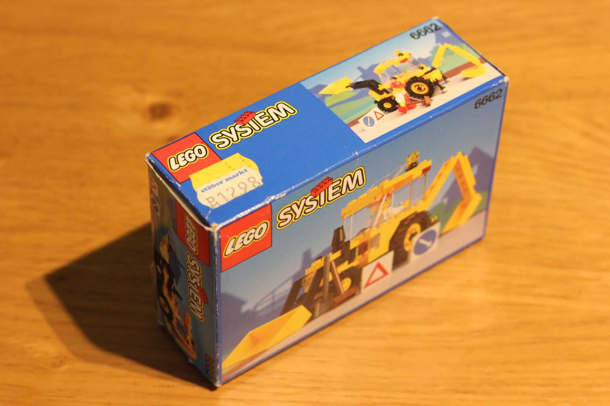 Lego 6662 - Backhoe, komplet jak nowy z instrukcją i pudełkiem, System