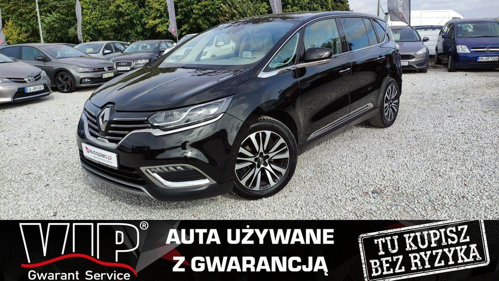 Renault Espace 1.6i 200kM 7 os. INITIALE PARIS Temp. Akt. Kamera Full Opcja GWARANCJA