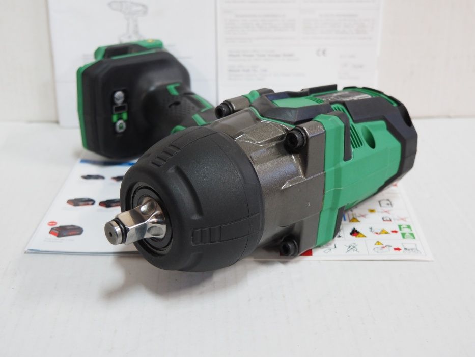 HITACHI WR 36 DB klucz udarowy HIKOKI 18v 36v bateria moc 1050Nm