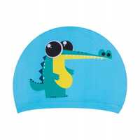 Czepek do pływania dla dzieci materiałowy na basen do wody Aqua-Sport