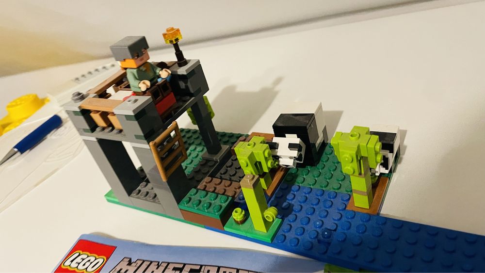 Lego 21158 Żłobek dla pand Minecraft® kompletna