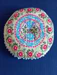 Almofada Decorativa Bordada