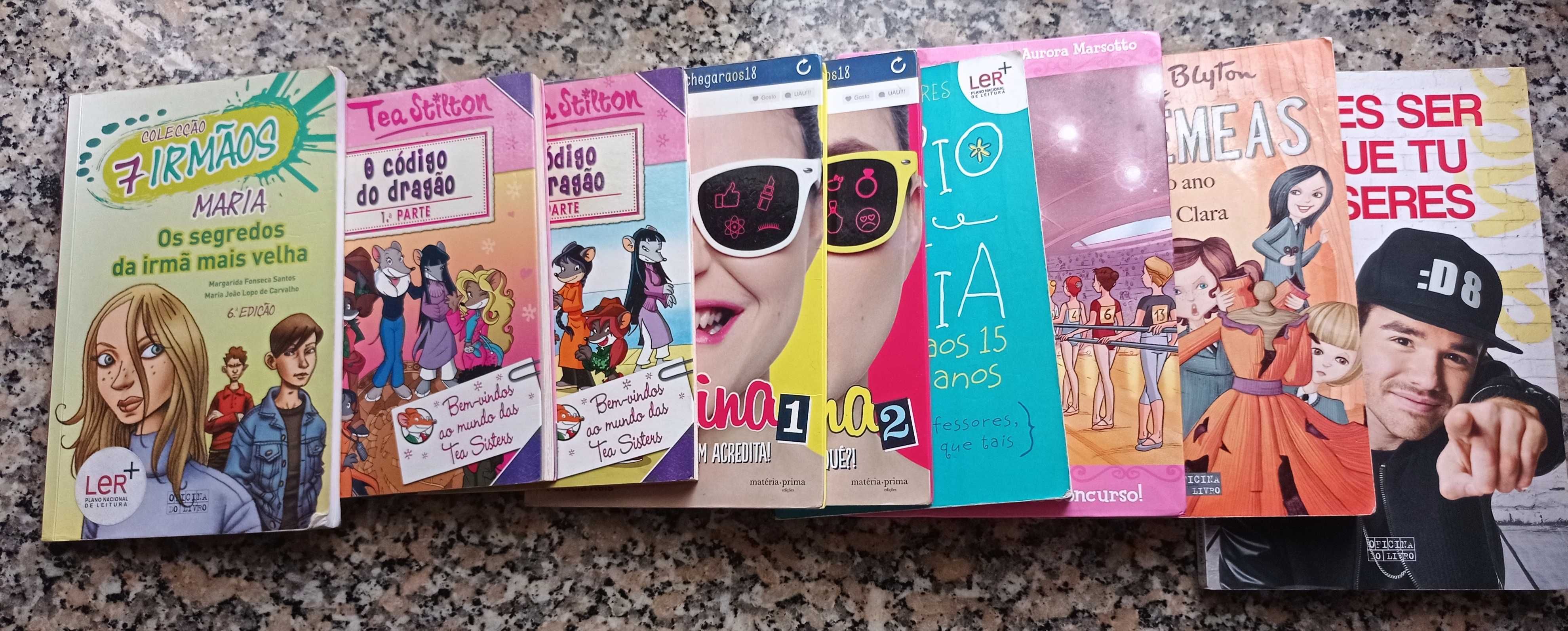 Vendo livros 5€ cada