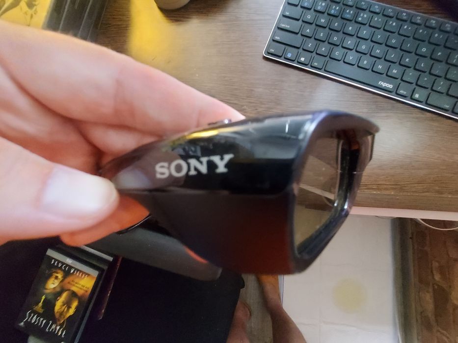 Okulary aktywne 3D Sony TDG BR250 jak nowe/nieużywane