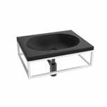 OUTLET Konsola stelaż pod umywalkę biała loft 50x40