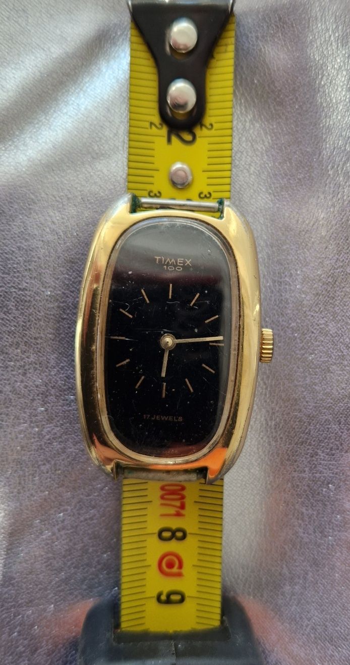 Oryginalny zegarek TIMEX 100, 17 kamieni, sprawny