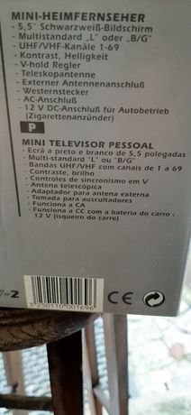 Mini televisão