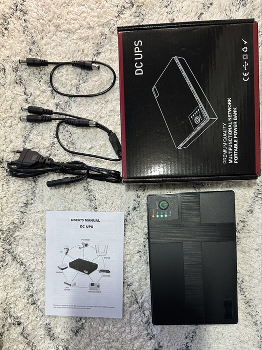 UPS ДБЖ УПС DC1036P 10400Mah 36 Ват Безперебійник для роутера