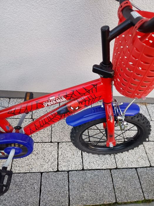 Rower Spiderman 14 cali