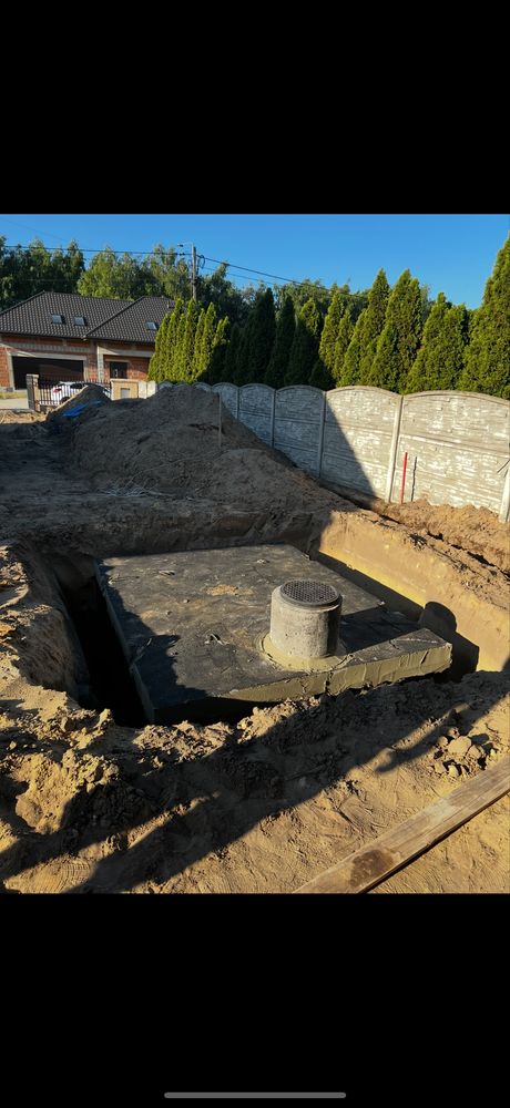 Szambo betonowe zbiorniki na deszczówkę zbiorniki betonowe