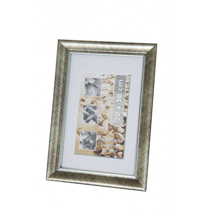 RAMKA FOTO NA ZDJĘCIA 20X30 Garden kolor srebrny przecierany 18 mm