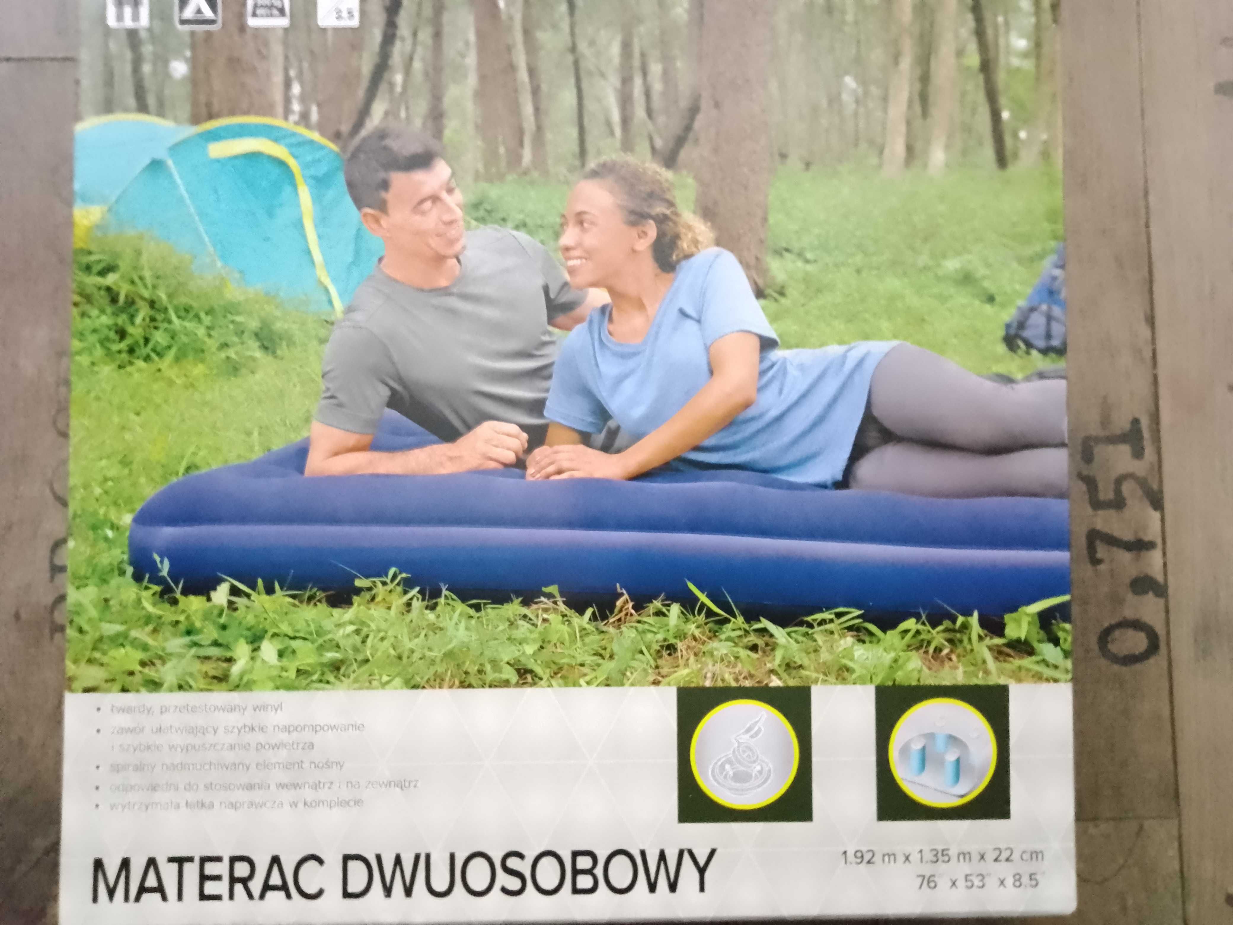 Materac dwuosobowy dmuchany