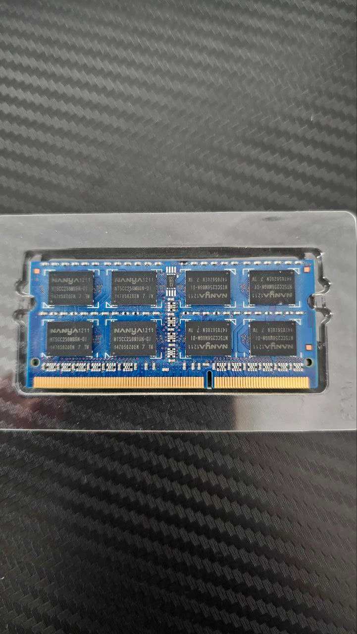 RAM 4GB Nanya SO-DIMM DDR3 1600MHz PC3-12800 NT4GC64B8HG0NS-DI